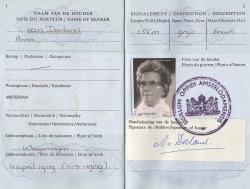 paspoort Anna van Dorland