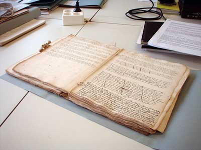 opengeslagen leenregister van Nijenrode deel 1  1430-1455
